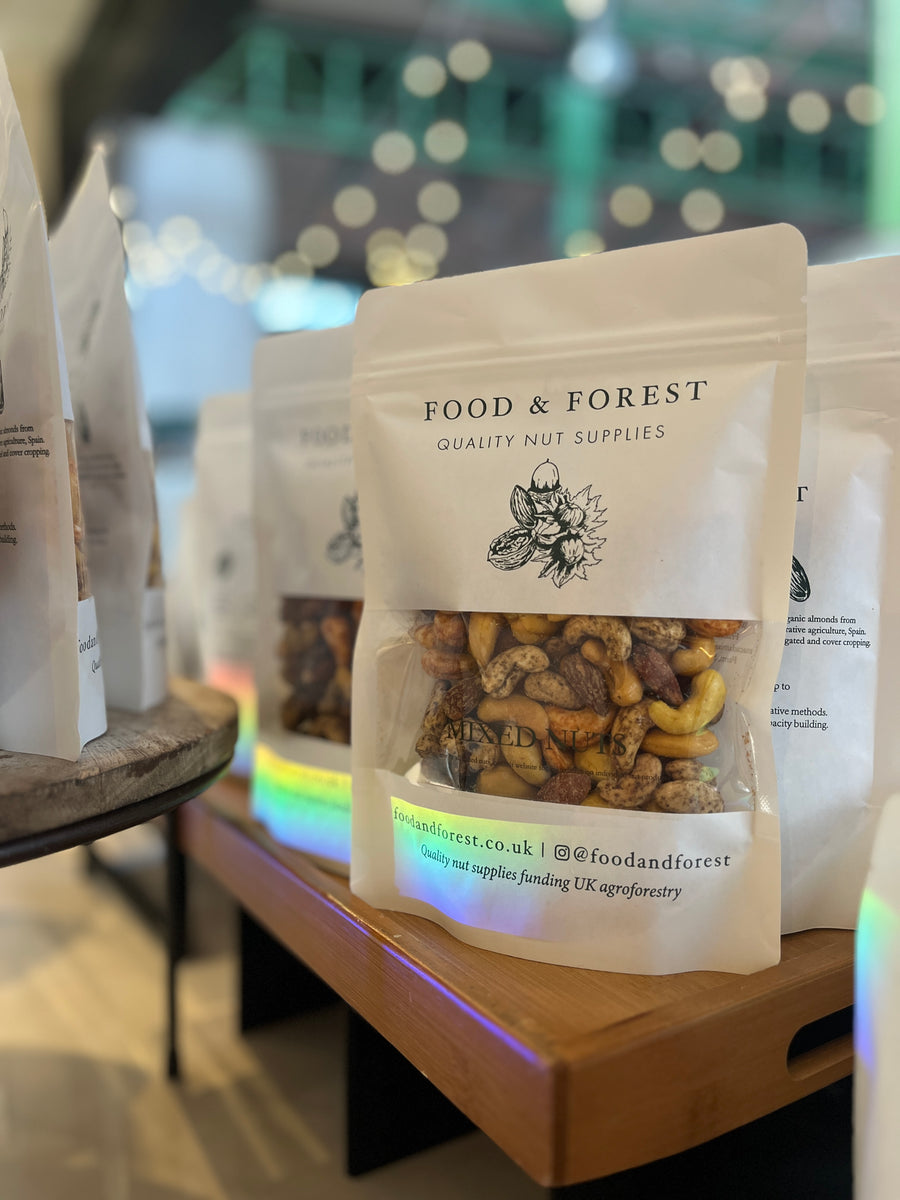 Buy Organic Mixed Nuts Online - Almonds & Cashews – Food and Forest